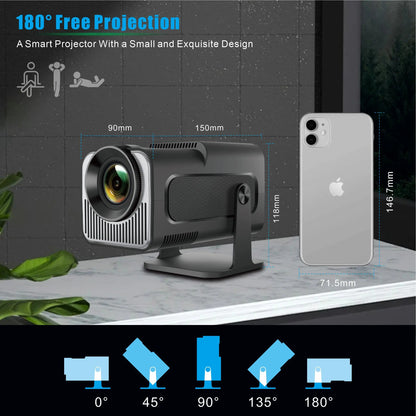 HY320 Pro 4K HD Projector